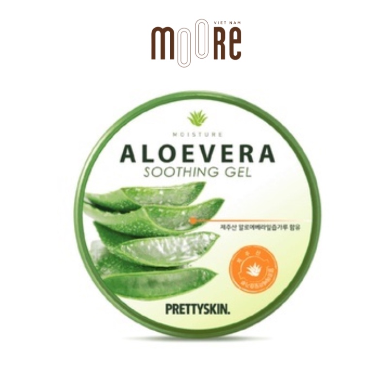 Gel dưỡng đa năng Pretty Skin Jeju Cica Soothing Gel 300g