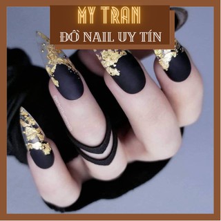 Giấy bạc làm nails - móng tay