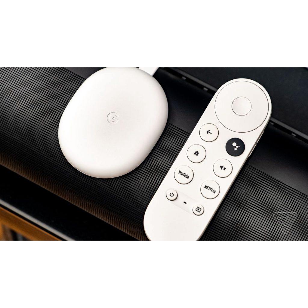 (Giá hủy diệt) Thiết bị điều khiển thông minh Google Chromecast with Google TV, chất lượng 4K HDR - Chính hãng