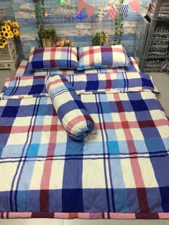 TRỌN BỘ DRAP MỀN COTTON POLLY