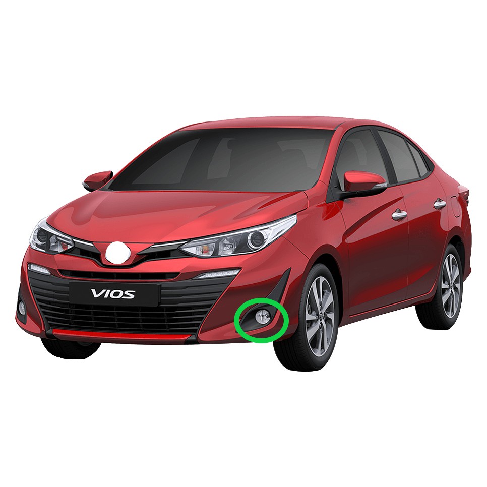 Cặp Đèn Sương Mù Trước / Sau Cho Xe Hơi TOYOTA VIOS gen4 2017 2018 2019 2020