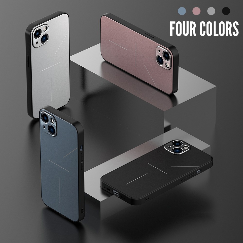 Ốp Điện Thoại Bằng Hợp Kim Nhôm Chống Sốc Cho iPhone 11 12 13 14 Pro Max