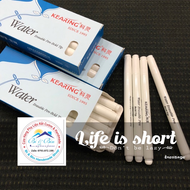 Bút Vẽ Vải Tan Trong Nước (Bay Màu Khi Giặt)
