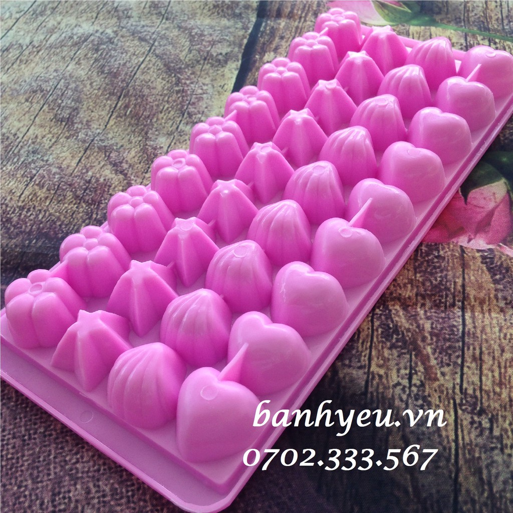 Khay đá, khuôn làm thạch