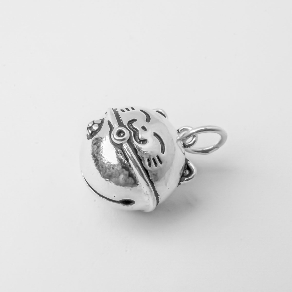 Charm Bạc 925- Mèo Thần Tài May Mắn- Neko Size Lớn-KaT Jewelry