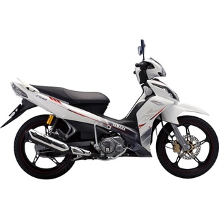 Ốp sườn Jupiter 2011 Yamaha - Trắng