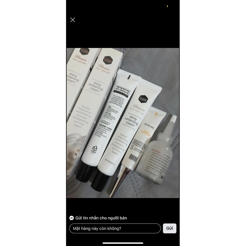 Kem Lisse nâng tone siêu trắng tự nhiên ngăn ngừa sạm nám tàn nhang