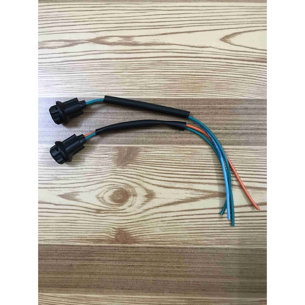 Đuôi giắc cắm đen, đèn demi, xi nhan xe máy, ô tô chuẩn T10