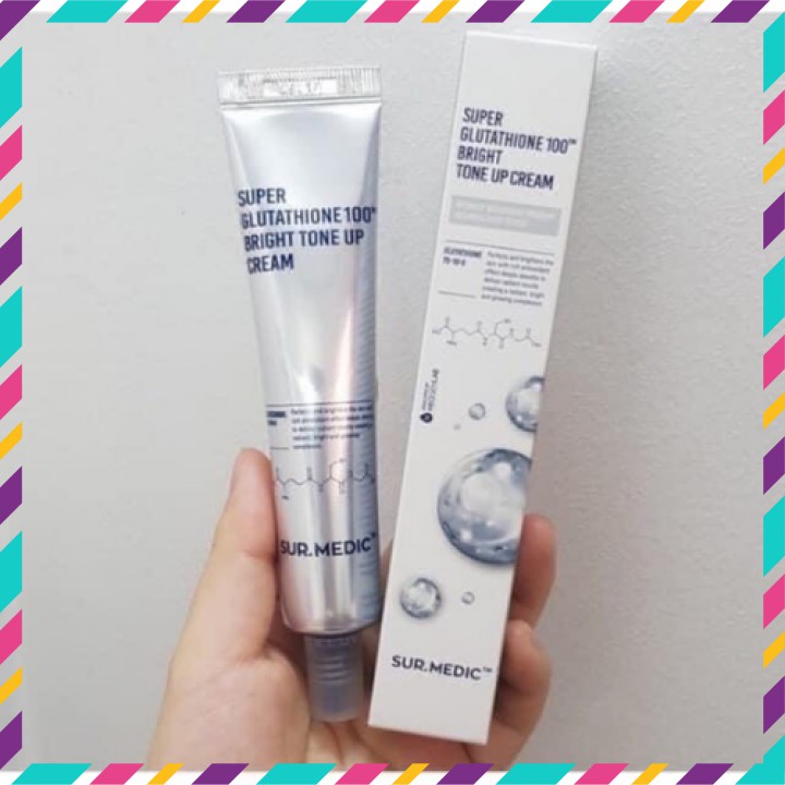 Kem Dưỡng Da Siêu Trắng SUR MEDIC Glutathione 100TM Bright Tone Up Cream - 40ml [ Auth Hàn Quốc ] | BigBuy360 - bigbuy360.vn