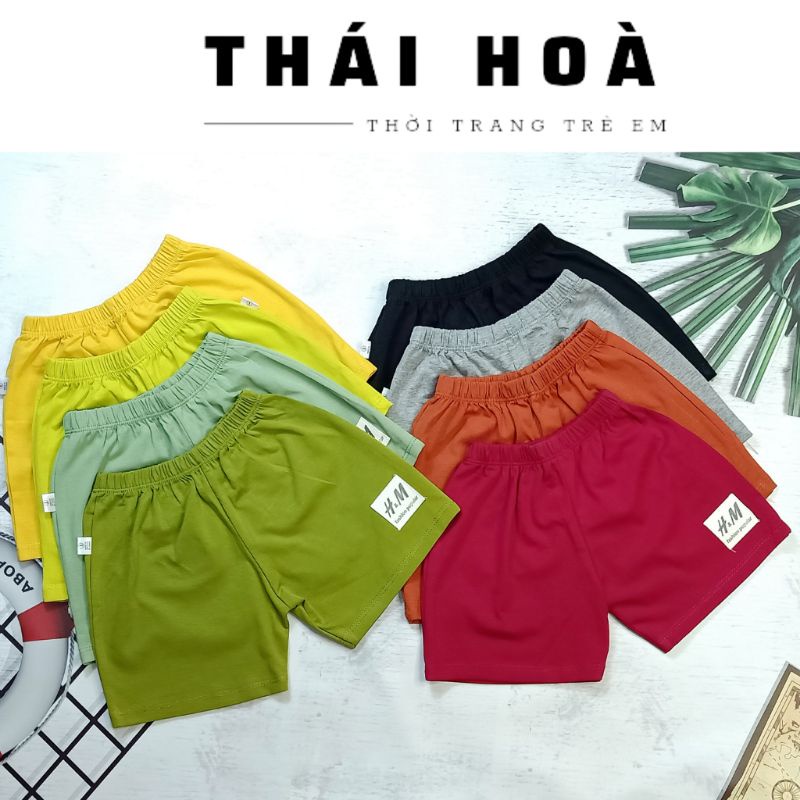 Quần đùi Cotton #FREE SHIP Cho trẻ em từ 1_5 tuổi chất cotton4 chiều