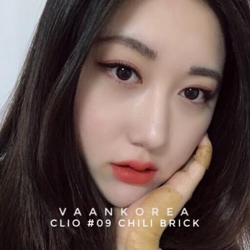 Son kem #Clio Mad Matte màu 09 Chili Brick date 12/2021