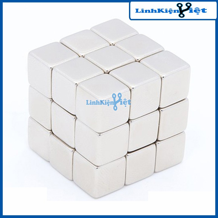 Nam Châm Đất Hiếm Vuông Nhiều Kích Thước - 1 Viên