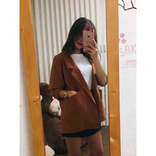 ÁO VEST NỮ MÀU NÂU TÂY SIÊU CHẤT