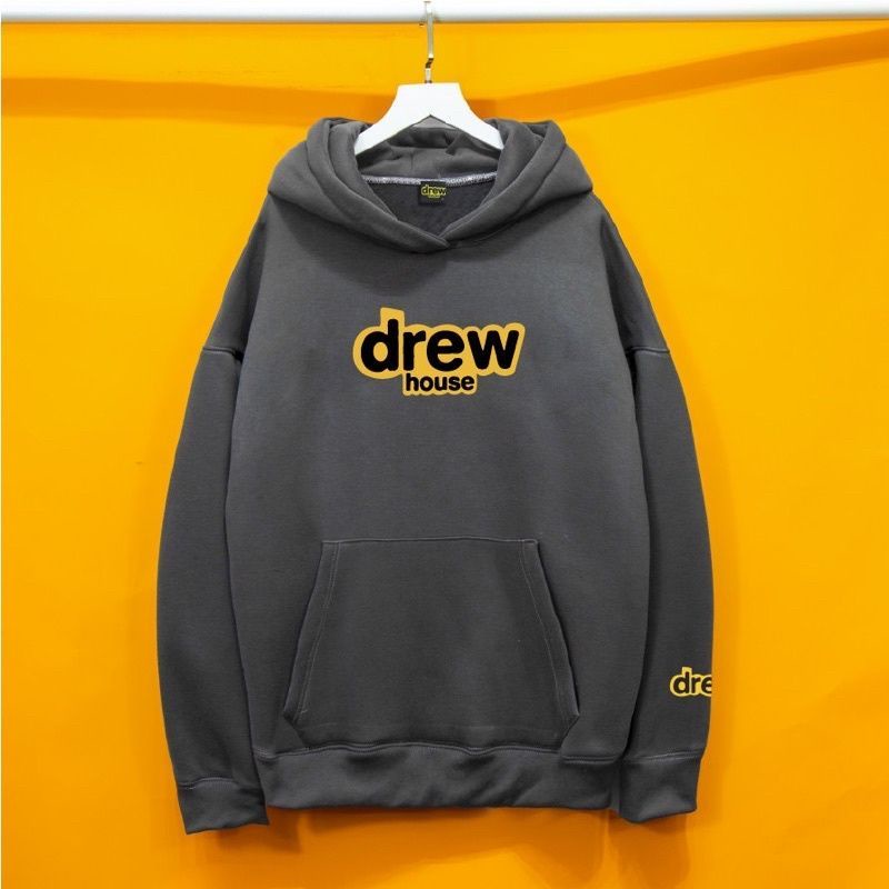 áo hoodie drew house chất liệu nỉ bông dày in decan cao cấp phù hợp cho cả nam và nữ