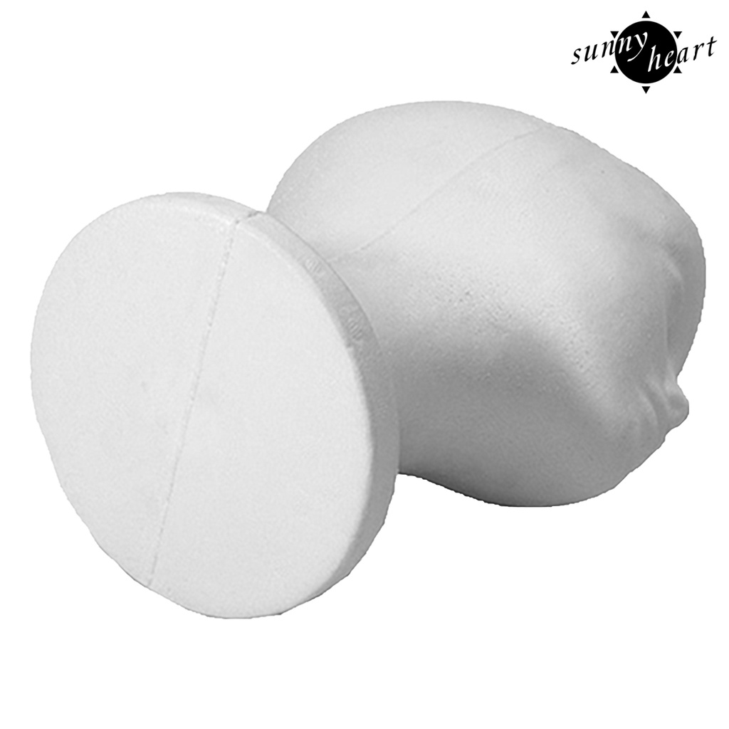 Mô Hình Đầu Người Giả Bằng Xốp Bền Bỉ Trọng Lượng Nhẹ