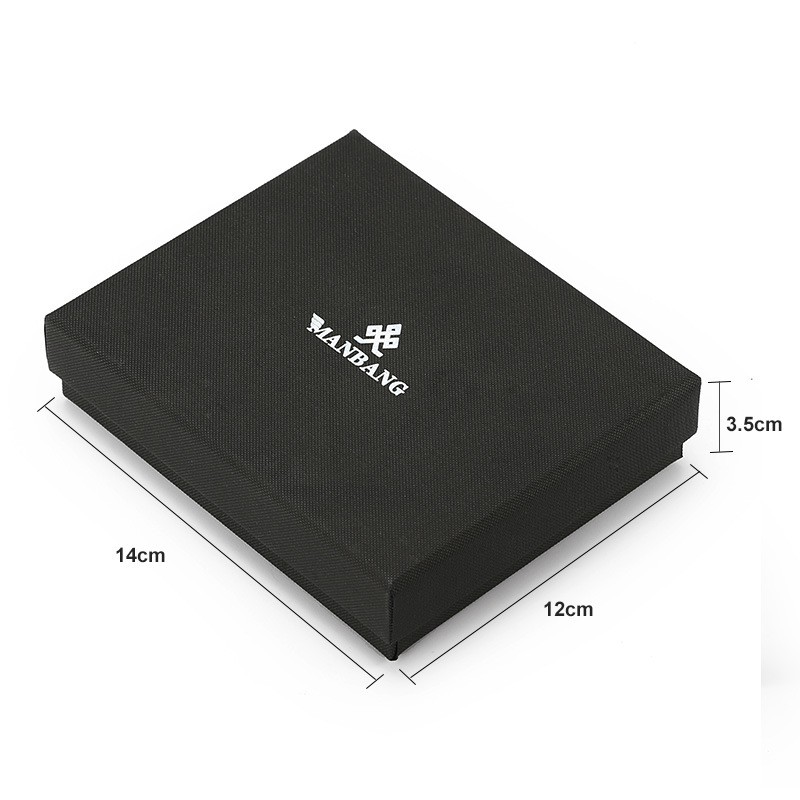 Ví Gập Ba Lớp Thương Hiệu ManBang Chính Hãng Sang Trọng Giản Dị Dành Cho Nam