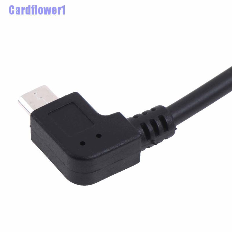 Dây Cáp Chuyển Đổi Micro Usb Sang Mini Usb 90 Độ Chuyên Dụng