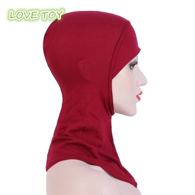 Nkodok Khăn Trùm Đầu Hijab Che Phủ Toàn Diện Màu Trơn Phong Cách Hồi Giáo