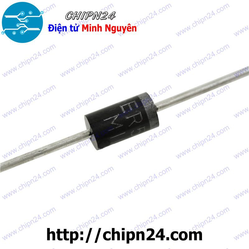 [5 CON] Diode HER508 5A 1000V DIP [Diode xung]