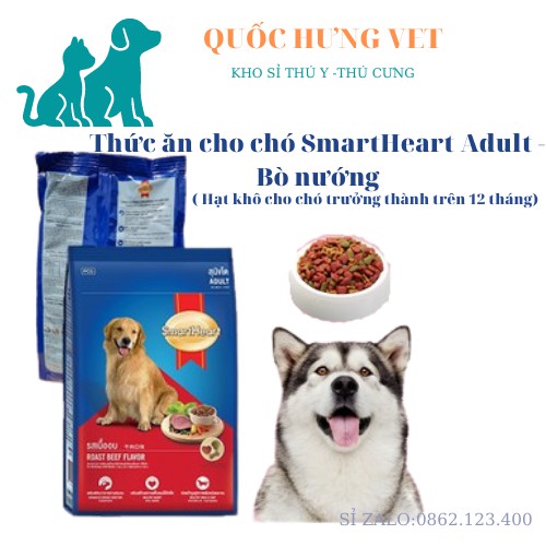 Thức ăn cho chó vị bò nướng 400g Adult Roast