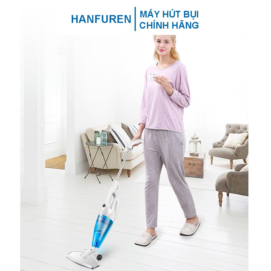 [HANFUREN] Máy Hút Bụi Gia Đình Cầm Tay HANFUREN LF-07A Công Suất 600W Lực Hút 15000Pa Kèm 9 Đầu Hút Bảo Hành 6 Tháng | BigBuy360 - bigbuy360.vn