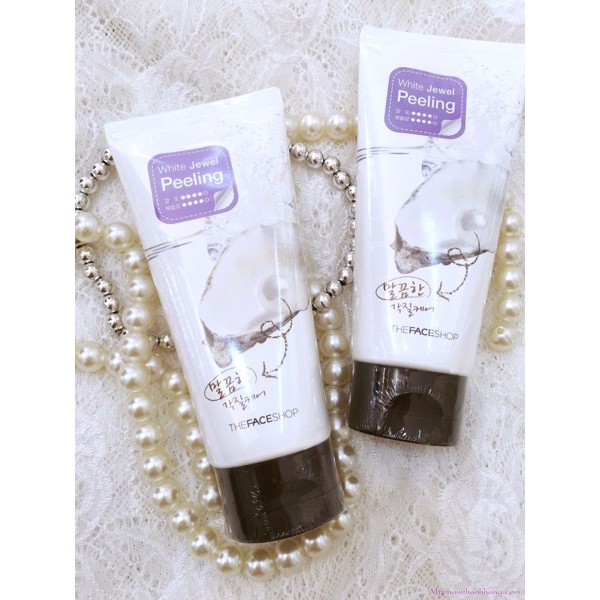 Tẩy tế bào chết Ngọc Trai SMART PEELING White Jewel 120ml (Chính hãng)