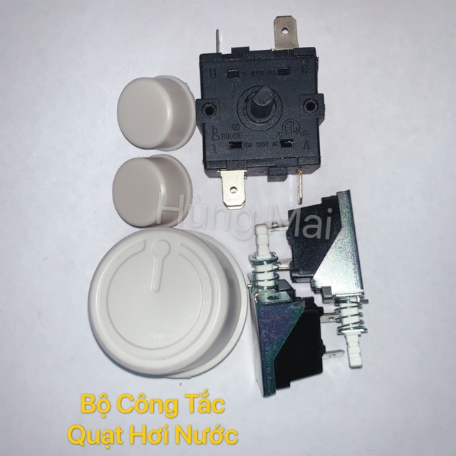 Bộ công tắc quạt điều hoà hơi nước, linh kiện quạt điều hoà hơi nước