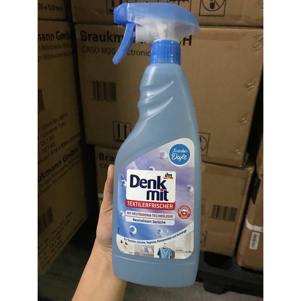 Bình Xịt Là Ủi Phẳng Quần Áo Denkmit Đức Chính Hãng