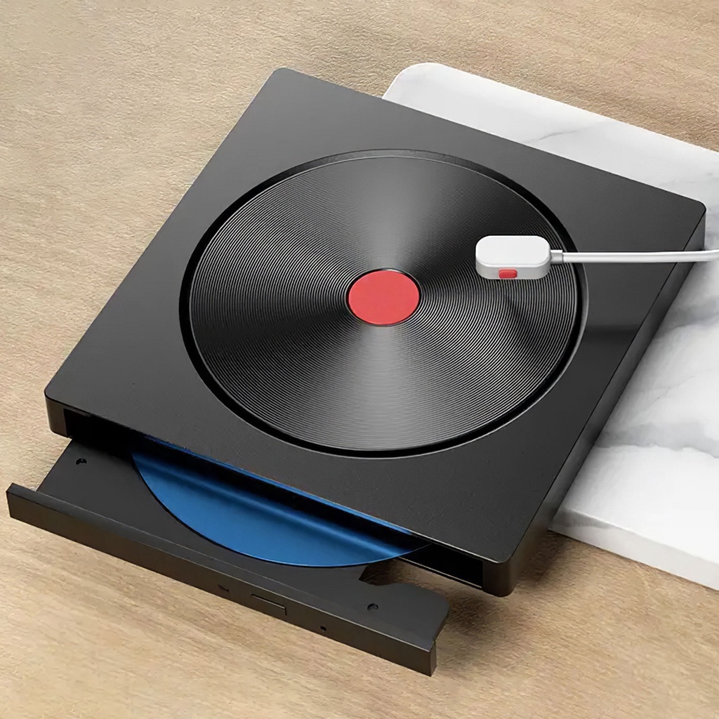 Ổ đĩa CD DVD gắn ngoài với 4 chế độ điều chỉnh kết nối USB 3.0 tiện dụng