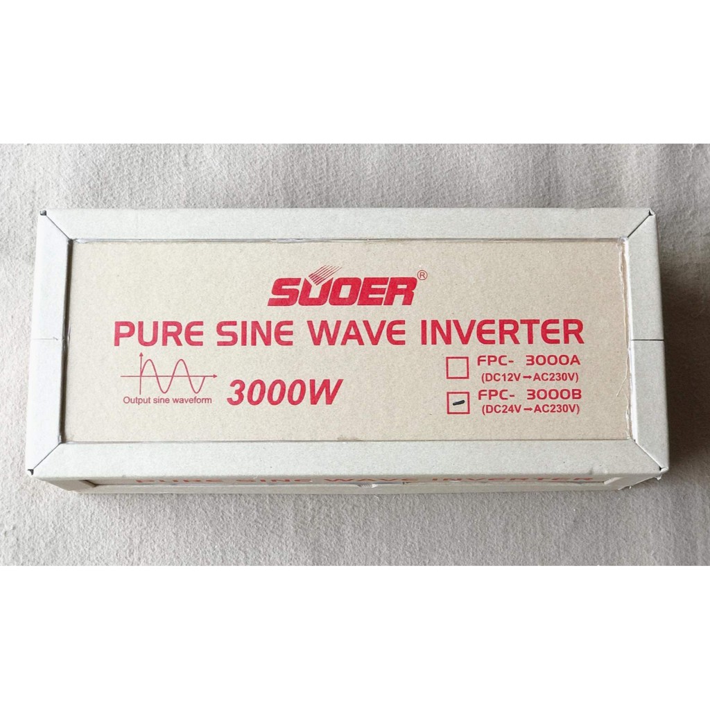 Bộ đổi điện sin chuẩn 3000w 24v sang 220v FPC - 3000B