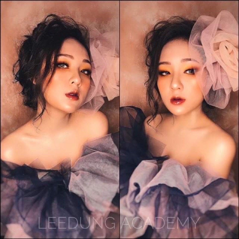 Hoa vải lưới chụp ảnh beauty concept