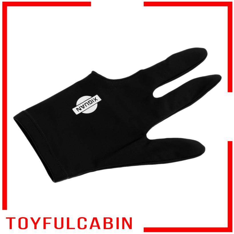 Găng Tay Chơi Bida Ba Ngón Trái / Phải Chất Liệu Spandex Mềm Mại