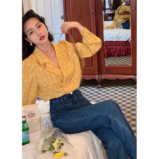 [Order] Áo sơ mi kẻ cổ vest 4 khuy