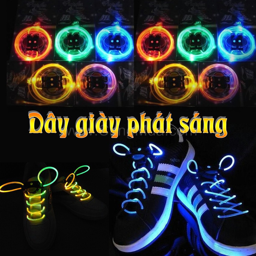 [9K-RẺ VÔ ĐỊCH[-DÂY GIÀY PHÁT SÁNG ĐÈN LED-DÂY GIÀY PHÁT SÁNG LED