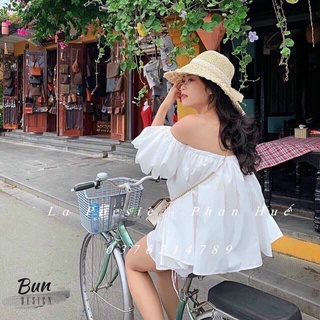 áo trễ vai tay bồng