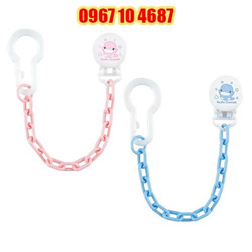 Dây giữ ti giả cho bé nhựa PP và ABS kuku ku5306
