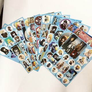 (new) (5k) Ảnh dán lẻ tấm sticker Ma Đạo Tổ Sư Trần Tình Lệnh album ảnh dán anime idol dễ thương