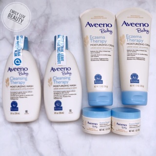 Bộ sản phẩm trị chàm cho bé Aveeno Baby Eczema
