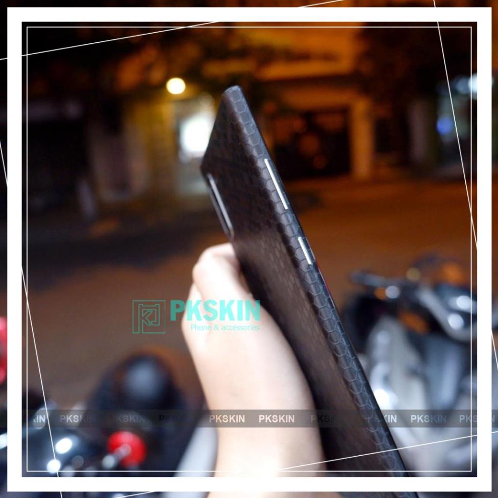 Miếng dán skin full lưng viền samsung Note 10 , Note 10 plus , note 20 , note 20 ultra honeycomb