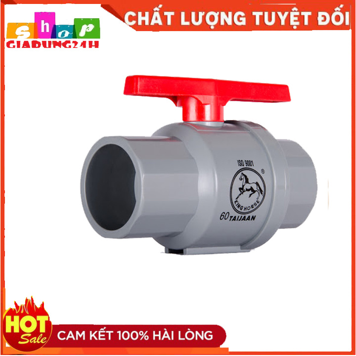 Van nhựa ống nước PVC Size 60mm YWIN hoặc TAIJAAN-Giadung24h