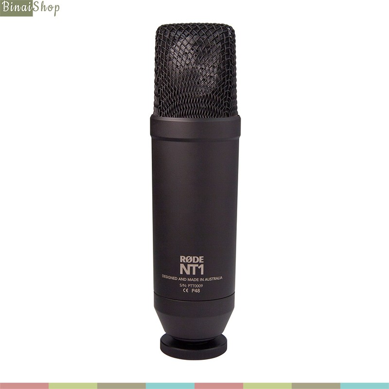 Rode NT1KIT - Micro Condenser 48v, Màng Thu 1 Inch, Hướng Thu Cardioid, Có Shockmount Kèm Màng Lọc Rode SM6