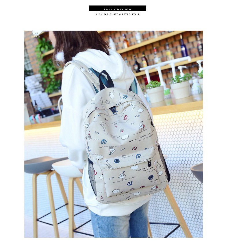 Ba Lô Thời Trang Học Sinh, Sinh Viên Hình Ngộ Nghĩnh Cá Tính