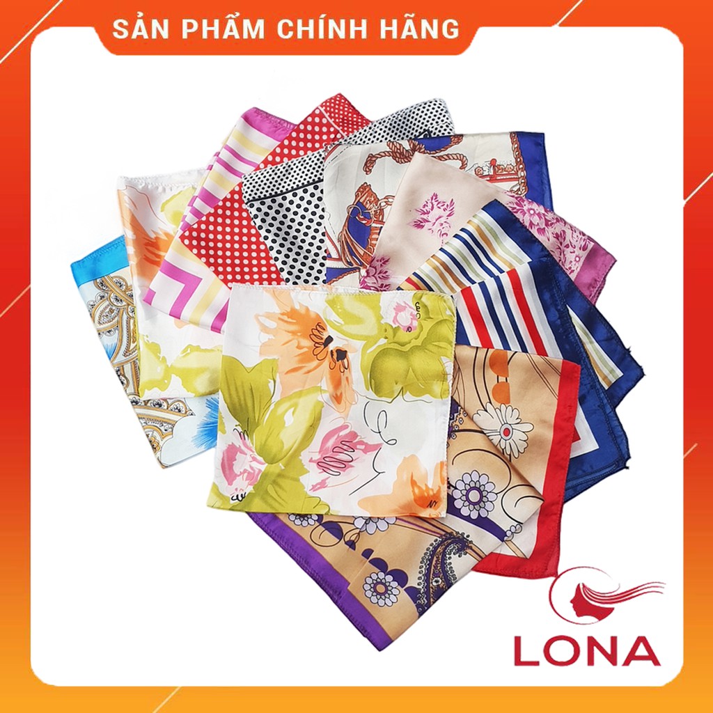 Khăn bandana ,khăn quàng cổ vuông 50 x 50 nhiều họa tiết,thời trang nữ sale khủng