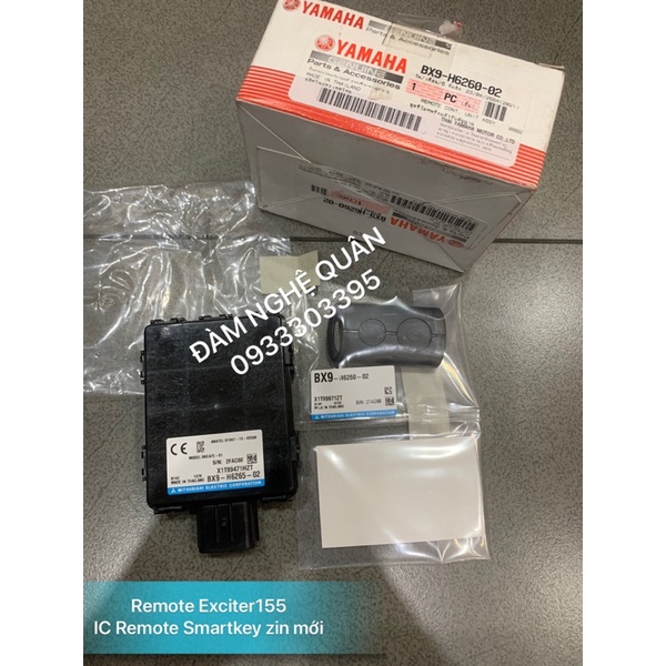 Nguyên bộ COMBO ổ khoá máy Smartkey Exciter155 zin hãng mới 100% 💰 3,580,000 VND / 1 bộ