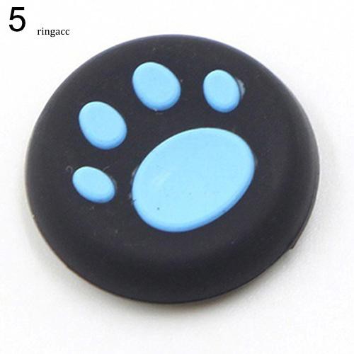 Bộ 2 vỏ silicone bọc cần analog trang trí họa tiết chân mèo xinh xắn cho tay cầm PS3/ PS4/ Xbox one 360 | WebRaoVat - webraovat.net.vn