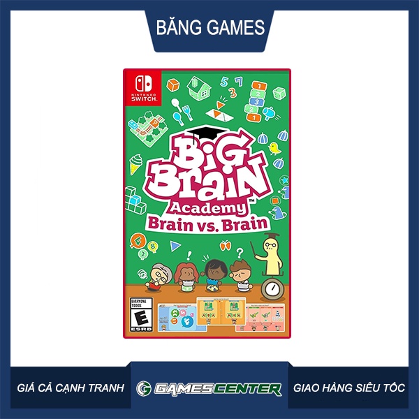 Băng game Nintendo Switch Big Brain Academy Brain vs. Brain