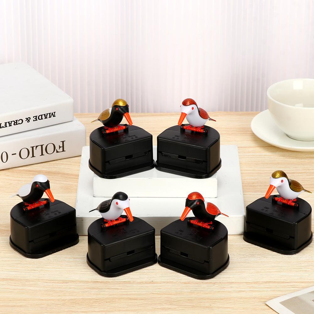 KRNY Hộp Đựng Tăm Xỉa Răng Tự Động Hình Chim Ruồi