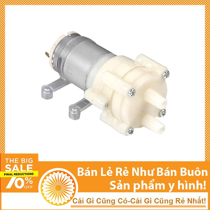 Máy Bơm Tạo Áp Mini 12V 1.8 lít/phút Không Cần Mồi Nước