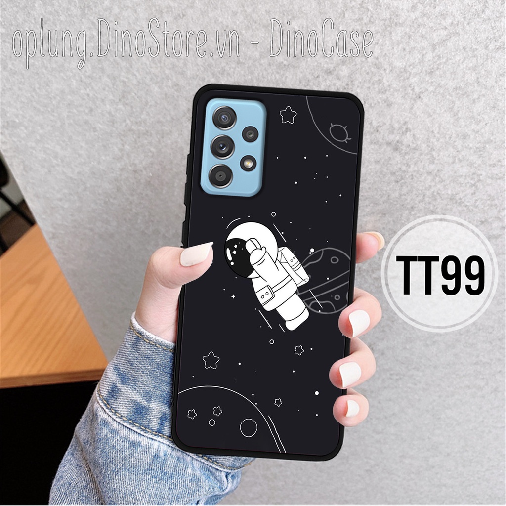 Ốp Samsung A53 / A33 / A73 5G - A13 / A23 4G - Ốp lưng Samsung chống bẩn bảo vệ camera in hình phi hành gia hình vũ trụ.