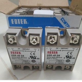 Relay bán dẫn fotek ssr 25da / 40da / 50da / 60da/ 75da/ 100da rơ le bán dẫn fotek